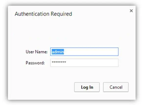 Extender Login